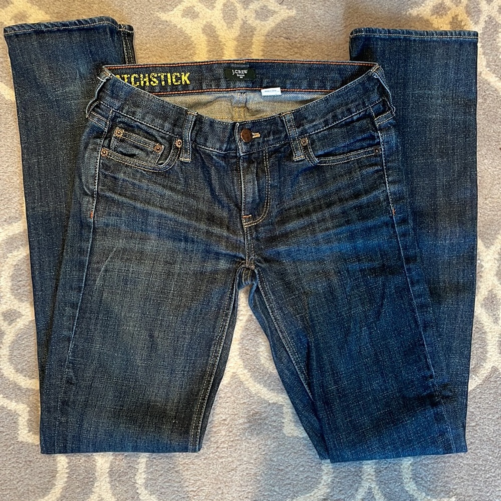 JCrew Matchstick Jeans size 27